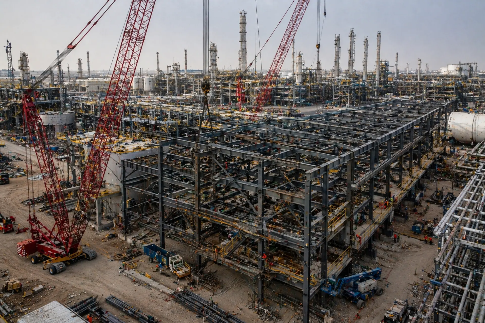 Charpente métallique Oil & Gas