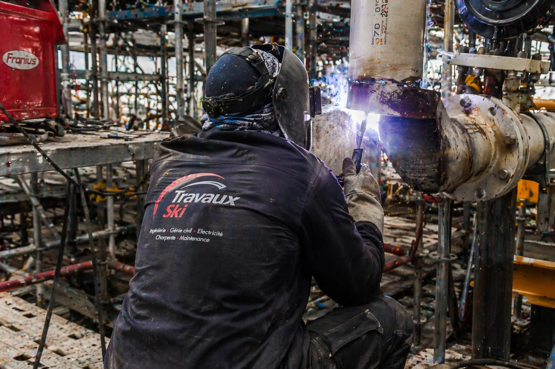 Galerie travaux industriels EURL TRAVAUX SKI - soudure_1